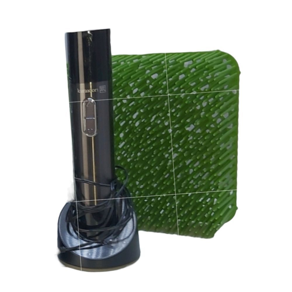 KURAIDORI battery operated wine bottle opener & green bottle dryer